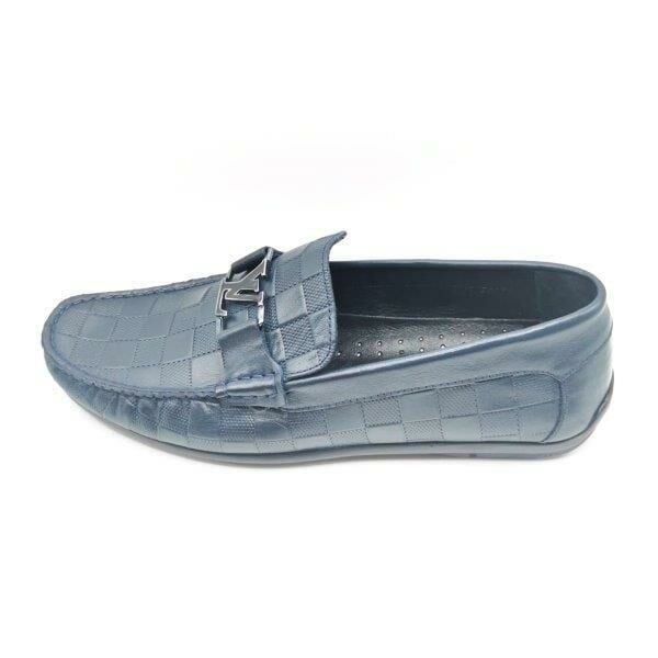 King Shoes AU247 Lacivert Erkek Ayakkabı