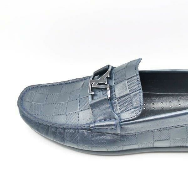 King Shoes AU247 Lacivert Erkek Ayakkabı