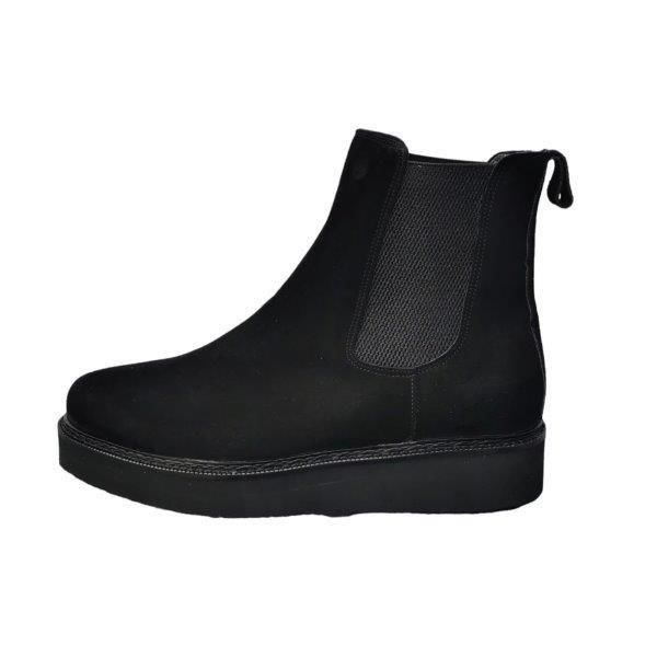 Boy Uzatan Bot Siyah Süet