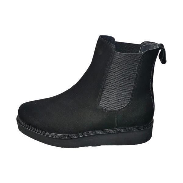 Boy Uzatan Bot Siyah Süet