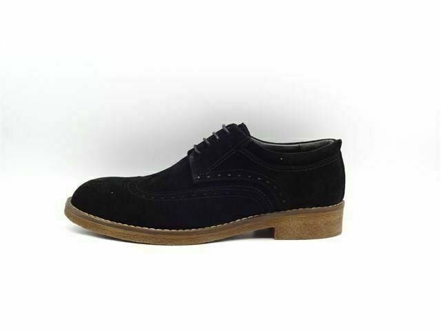 Küçük Numara Kışlık Erkek Ayakkabı AU04 Siyah