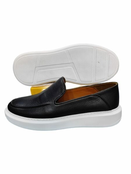 Büyük Numara Günlük Erkek Ayakkabı Siyah