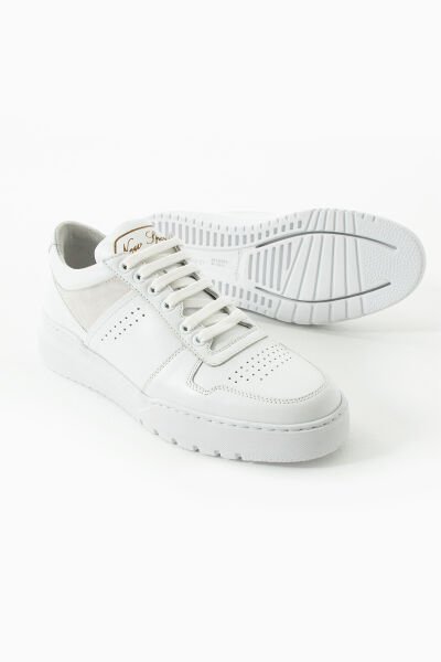 Libero Beyaz Deri Erkek Sneaker