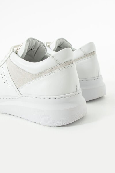 Libero Beyaz Deri Erkek Sneaker