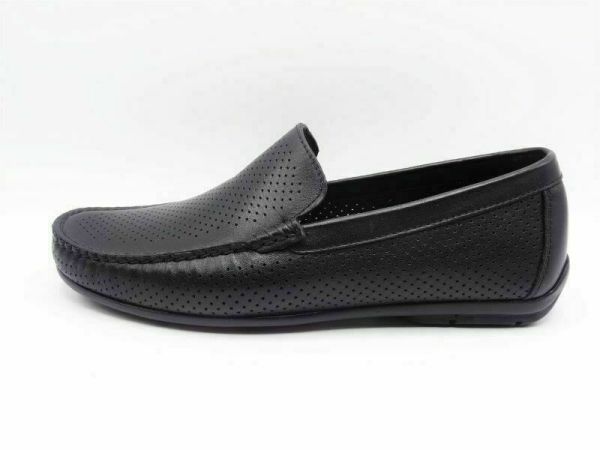 King Shoes 3221 Siyah Yazlık Erkek Ayakkabı