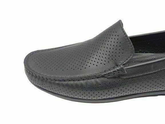 King Shoes 3221 Siyah Yazlık Erkek Ayakkabı