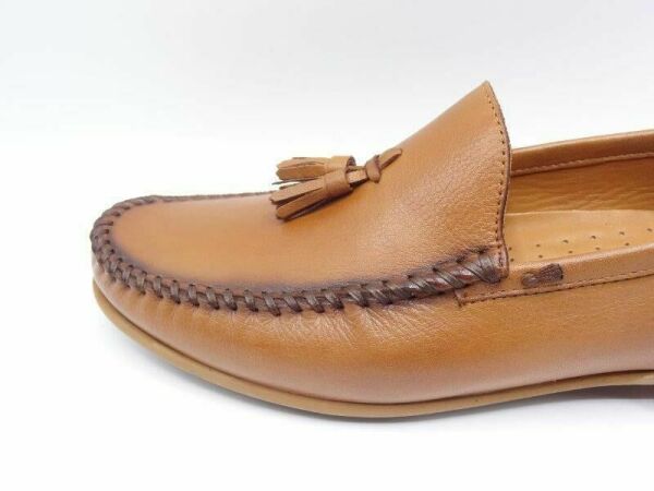 King Shoes Yazlık Erkek Ayakkabı AU542 Taba