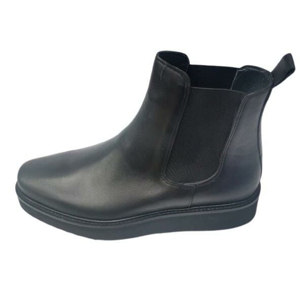 Güvener Yüksek Taban Erkek Bot Siyah