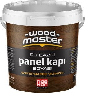 HASKAN Su Bazlı Panel Kapı Boyası Beyaz 2,8 KG 2,2 LT