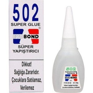 EVOBOND 502 Japon Yapıstırıcısı 20 gr