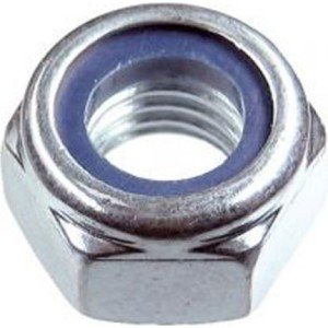 Metrik Fiberli Somun DIN 985 Galvanizli