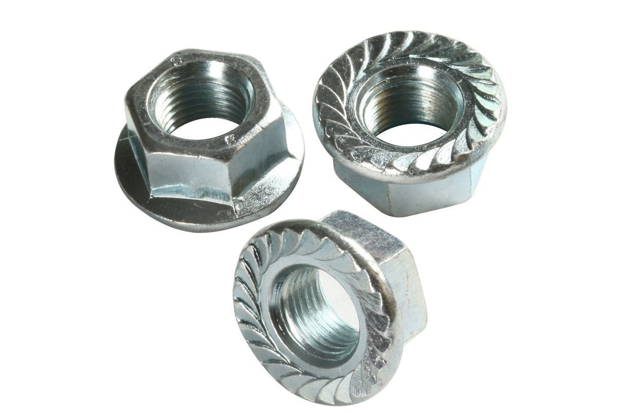 Metrik Flanşlı Somun DIN 6923 Galvanizli