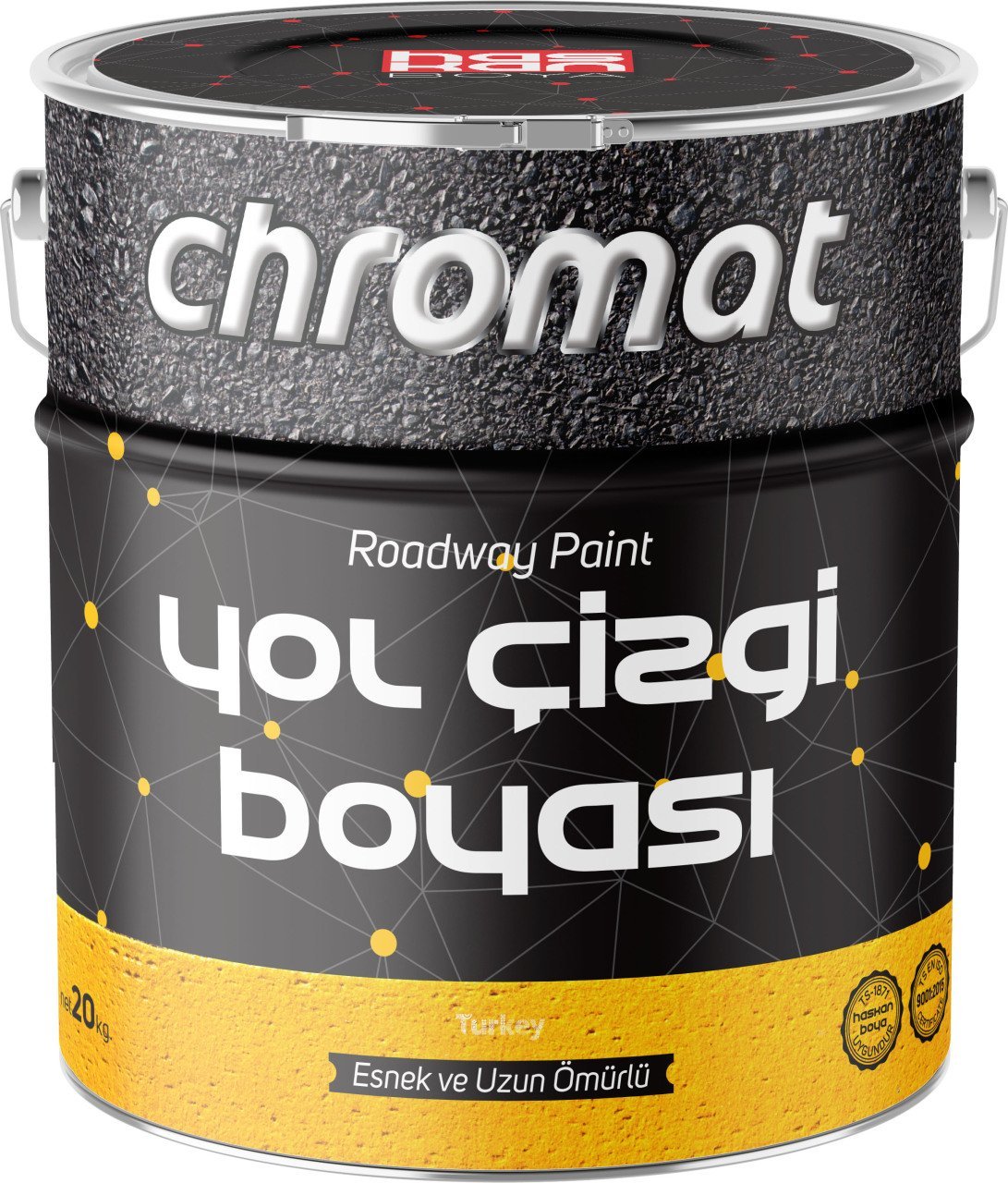 HASKAN Yol Cizgi Boyası MAVİ 3,5 KG / 2 LT