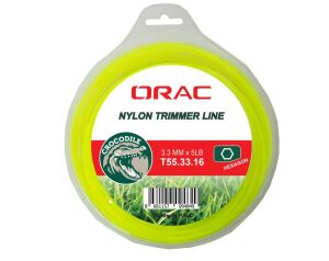 Orac 3.30 mm 46 mt.Altı Köşe Sarı Tırpan Misinası