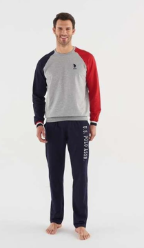 U.S. Polo Assn. 18601 Erkek Pijama Takımı