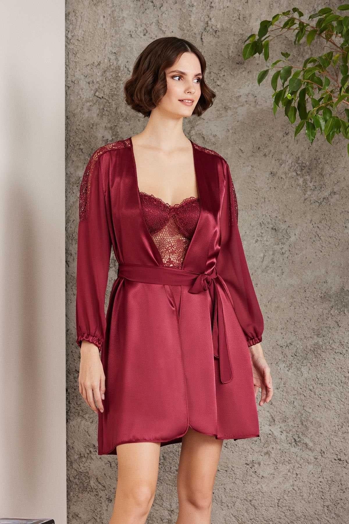 Pierre Cardin 6005 Saten Gelin 6'lı Çeyiz Seti
