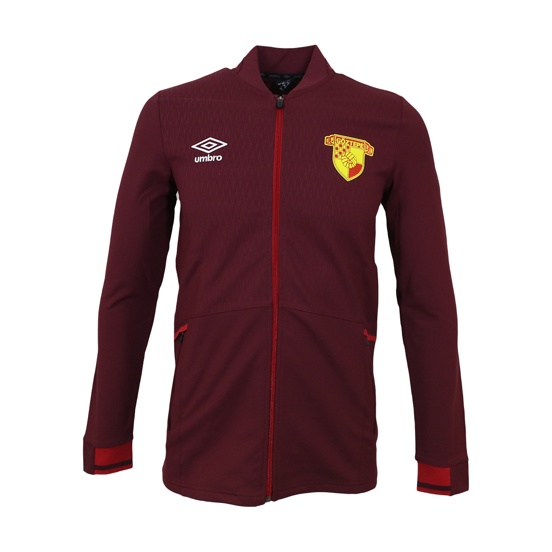 2023-2024 Umbro Kamp Bordo Tam Fermuarlı Sweat