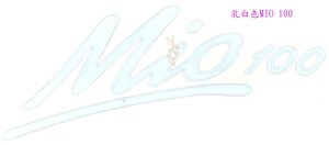 SYM STICKER MIO
