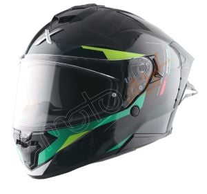 Axor Brutale Kryptic Kask Black Green - Pinlock Dahil