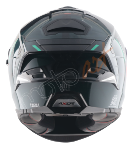 Axor Brutale Kryptic Kask Black Green - Pinlock Dahil