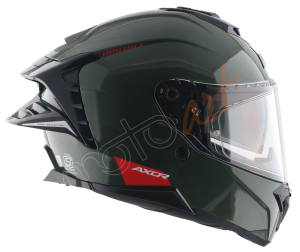 Axor Brutale SC Kask Battle Green - Pinlock Dahil