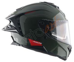 Axor Brutale SC Kask Battle Green - Pinlock Dahil