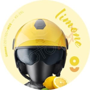 GMS GELATO KASK - LİME / LİMON