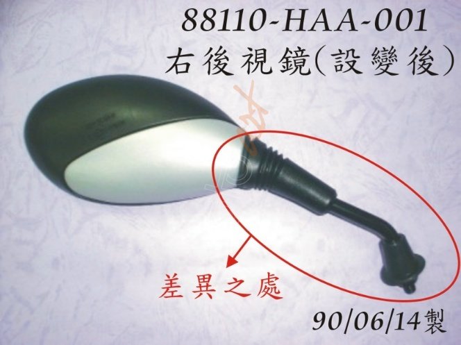 SYM SAG AYNA HD200