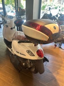 SYM ORJİNAL ÇANTA  BEYAZ TOPCASE 40 LT