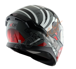 Axor Apex HEX-2 Kask Cool Grey Red Mat
