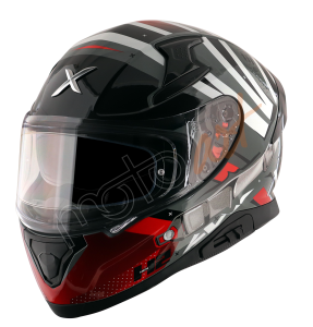 Axor Apex HEX-2 Kask Cool Grey Red Mat