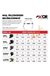 Axor Apex HEX-2 Kask Cool Grey Red Mat