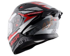 Axor Apex Streak Kask Black Red