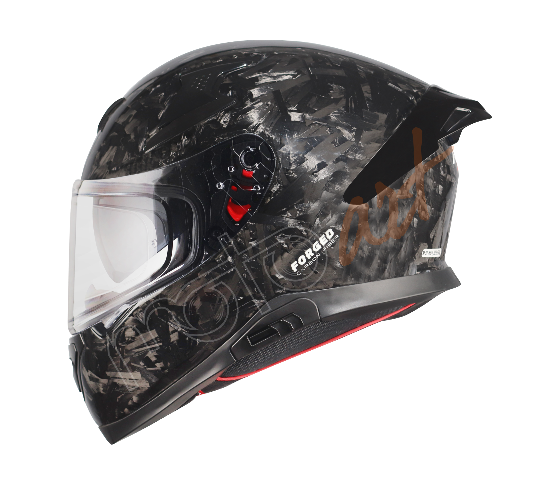 Axor Apex Kask Forged Carbon Gloss Carbon Black