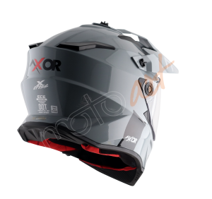 AXOR X-Cross Dual Vizor SC Kask Nardo Grey Gloss