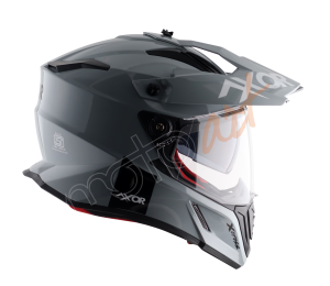 AXOR X-Cross Dual Vizor SC Kask Nardo Grey Gloss