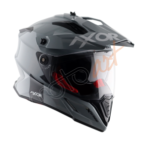 AXOR X-Cross Dual Vizor SC Kask Nardo Grey Gloss