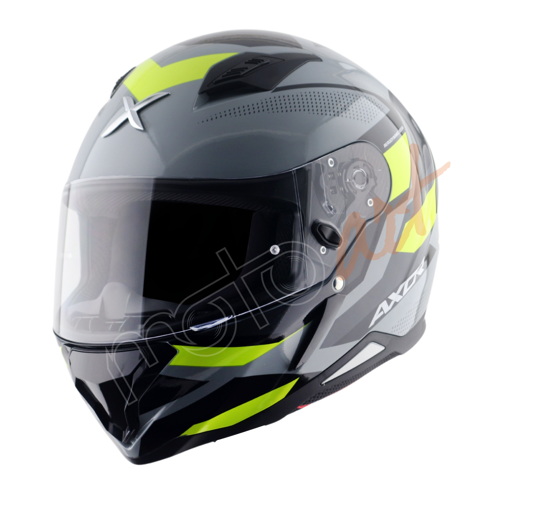 Axor Hunter Cornet Kask Black Neon Yellow