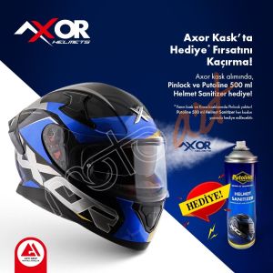 AXOR X-Cross Dual Vizor SC Kask Black Red