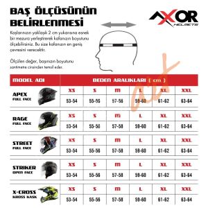 AXOR X-Cross Dual Vizor SC Kask Black Red