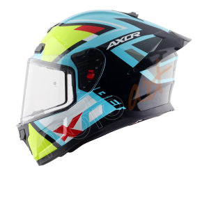 Axor Saber X Sports Kask Black Neon Yellow