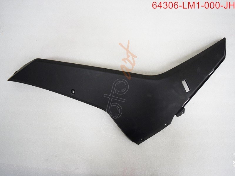 SYM SOL ON YAN SPOILER BK-001UL MAT SIYAH CRUISYM