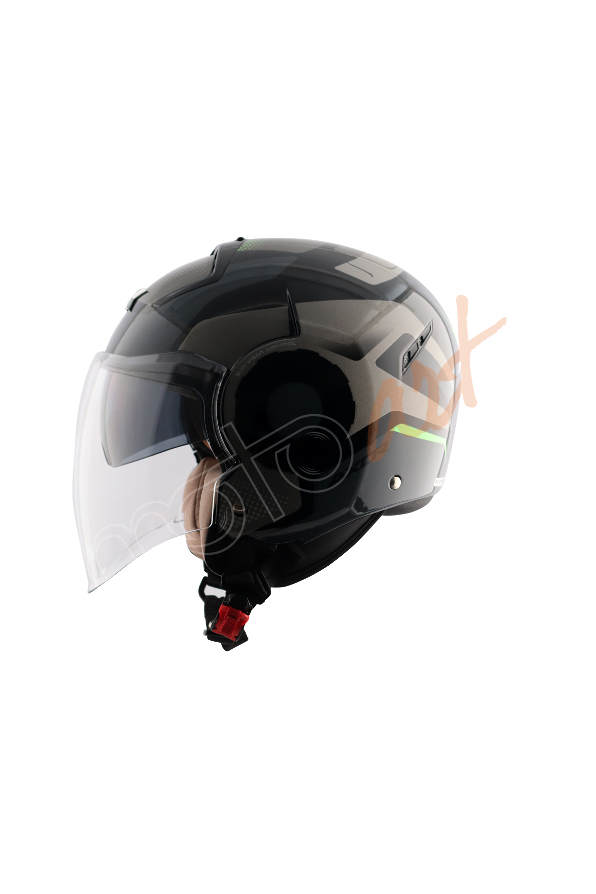 Axor Striker Kask Ultron Black Grey Gloss