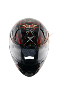 Axor Apex Tiki Kask Black Red Gloss