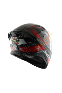 Axor Apex Tiki Kask Black Red Gloss