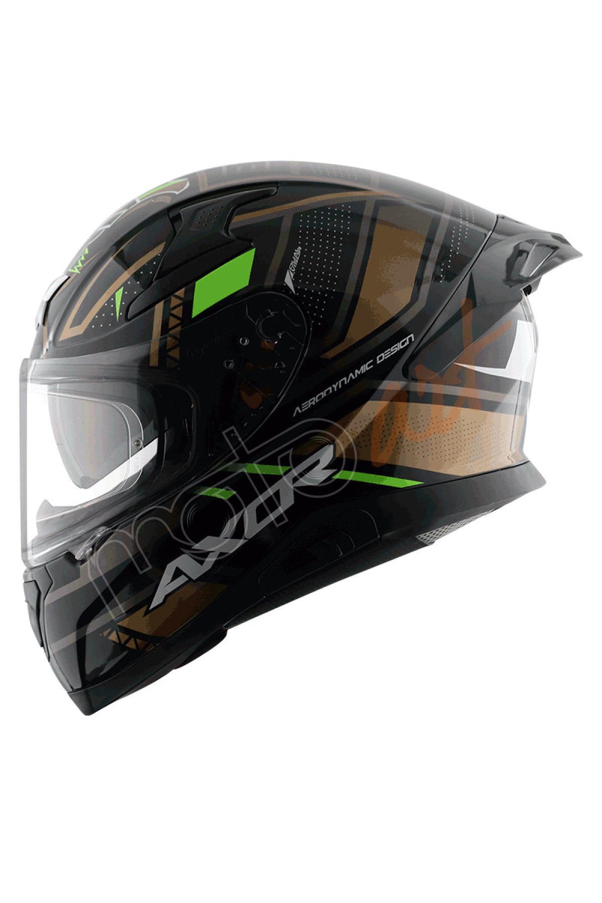 Axor Apex Tiki Kask Black Gold