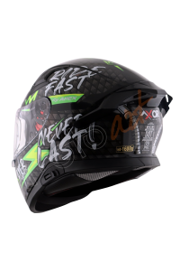 Axor Apex Ridefast Kask Black Neon Yellow Mat