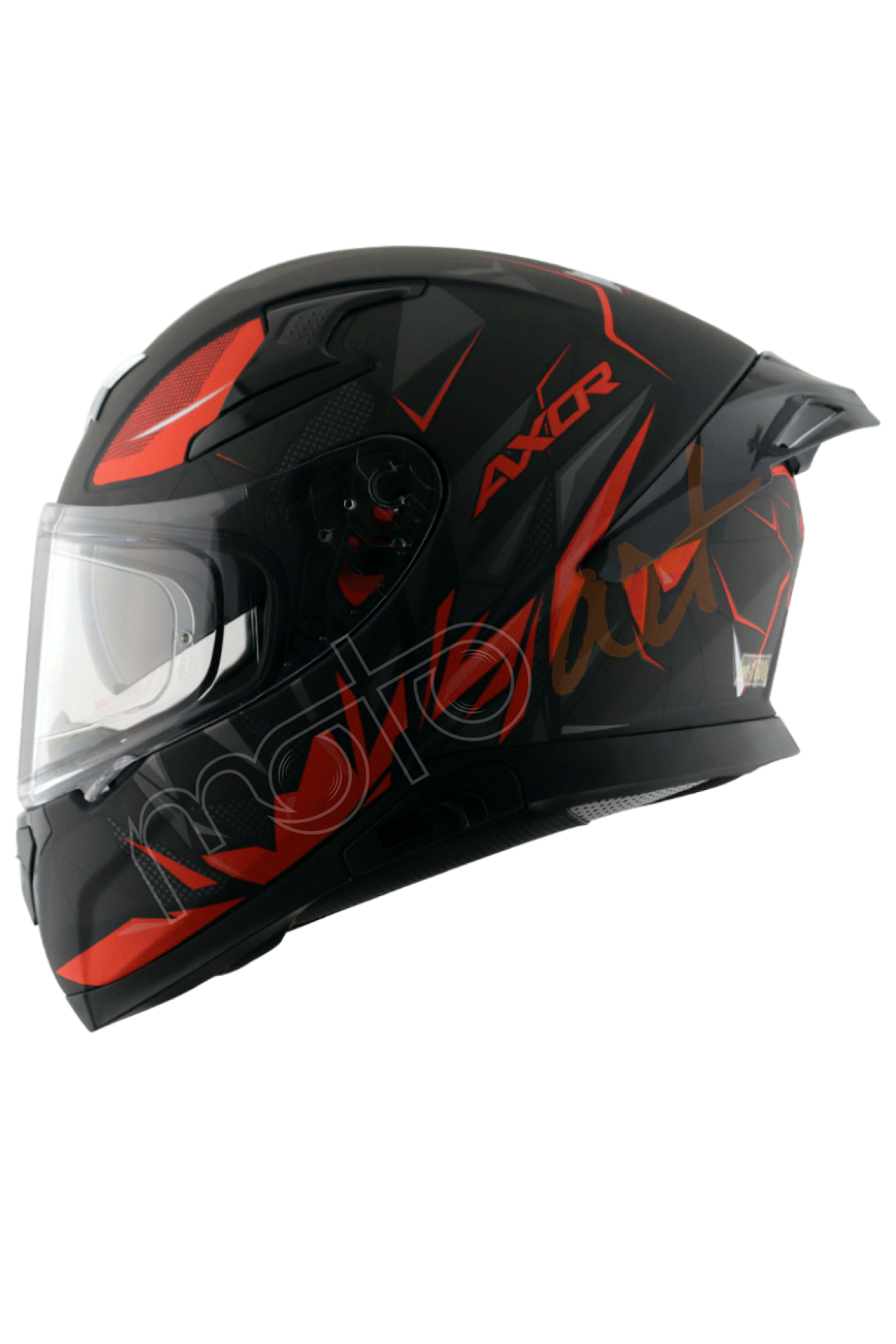 Axor Apex Hunter Kask Black Orange Mat