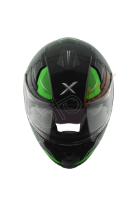 Axor Apex Hunter Kask Black Neon Green