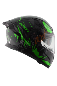 Axor Apex Hunter Kask Black Neon Green